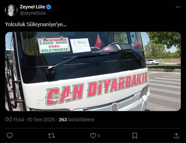 PKK'nın silah bırakma törenine katılan ekran yüzleri ve gazeteciler neler paylaştı? İşte o paylaşımlar 12